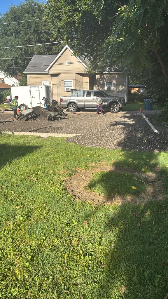 Gravel Base Preparation