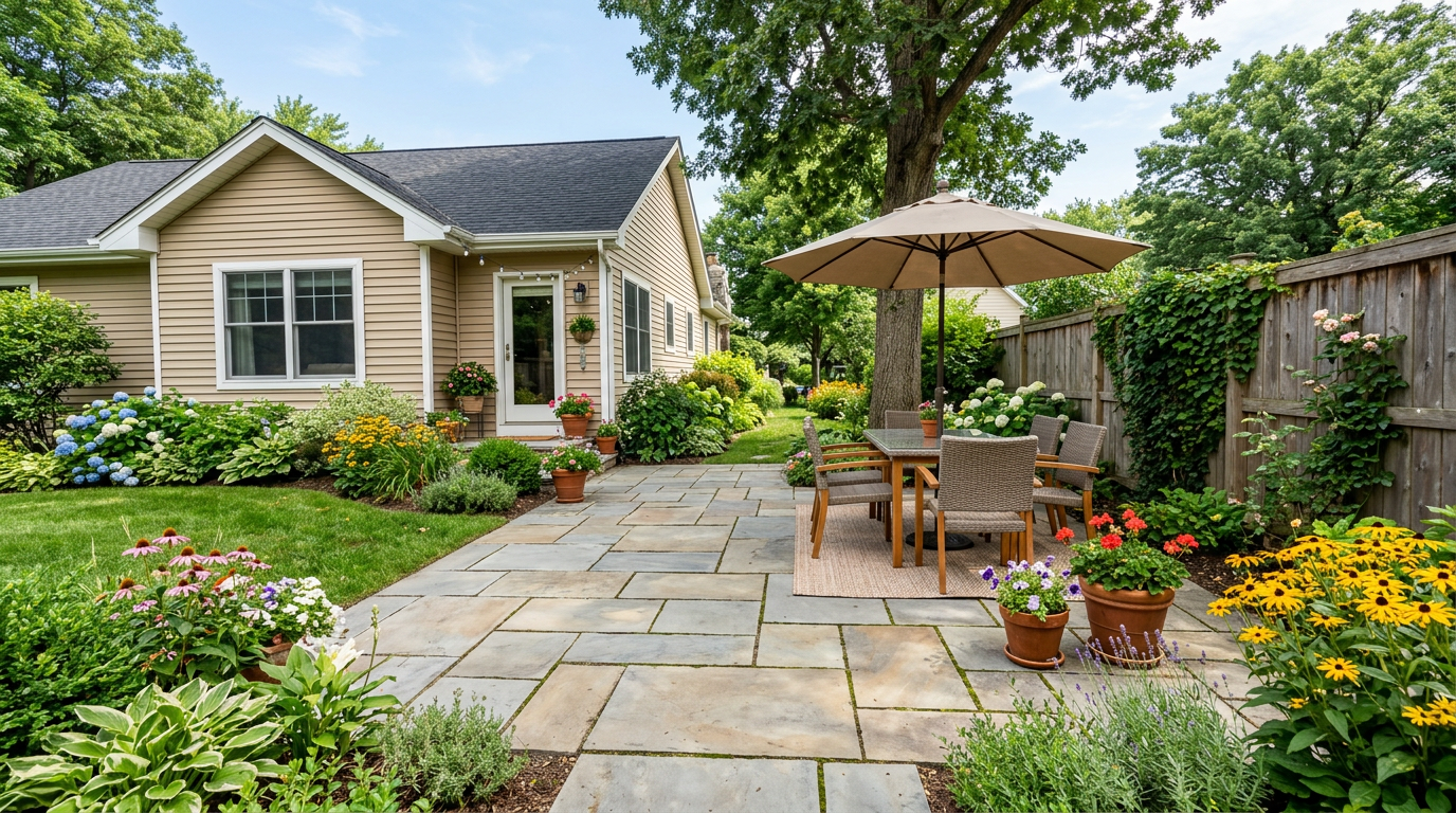 Natural Stone Patio
