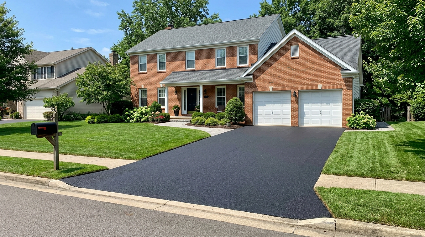 Fresh Tarmac Driveway